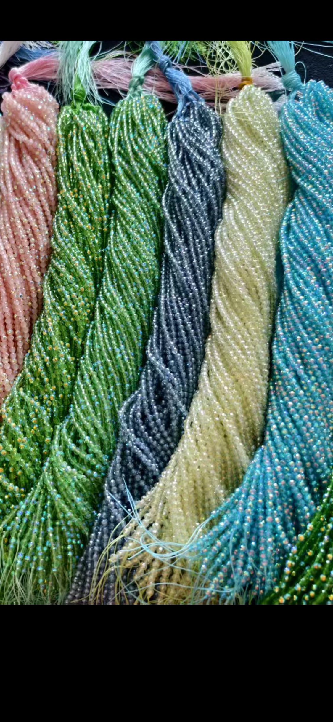 水晶饰品配件玻璃珠饰品配件首饰礼品蝴蝶结细节图