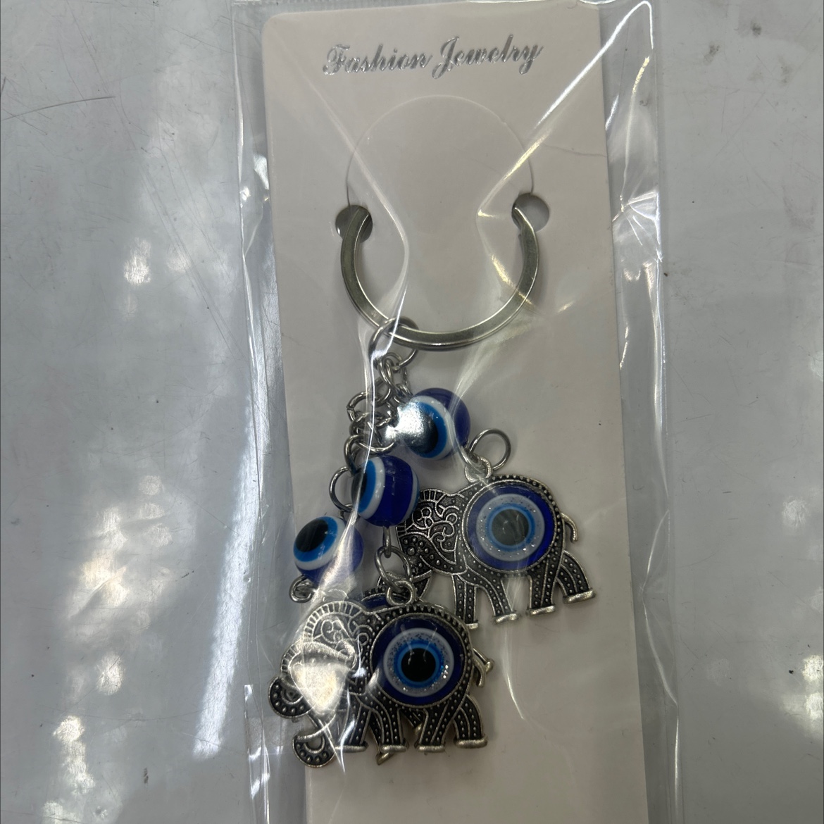 兰眼睛大象钥匙扣