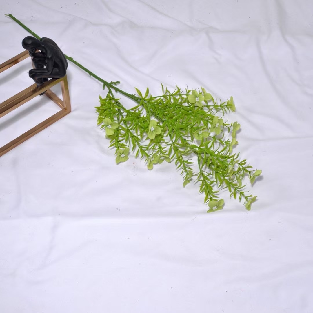 仿真荷花毛线针织小花束 发光干花束创意装饰摆件 家居礼品详情图6