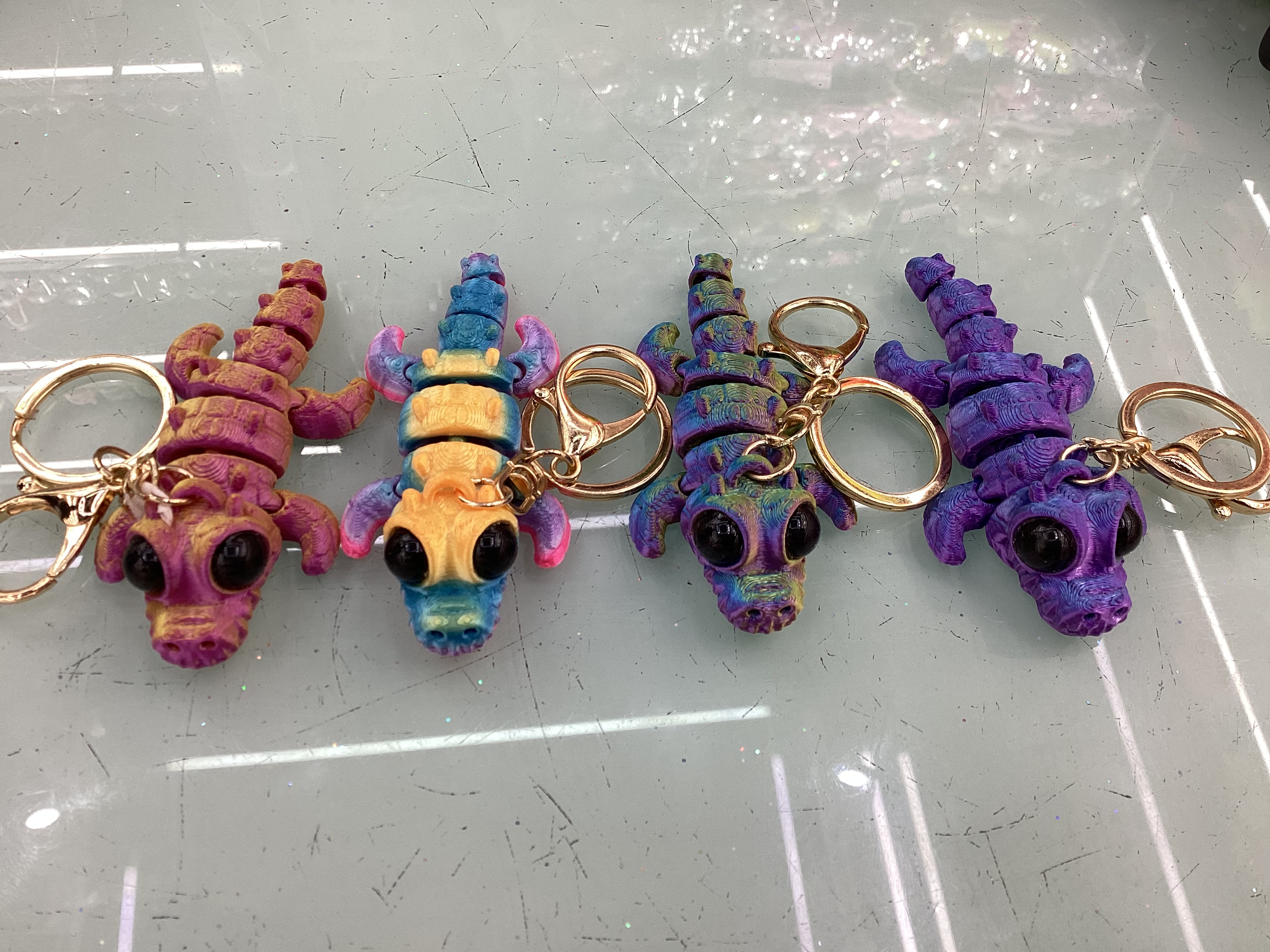 3D打印玩具 钥匙扣 摆件