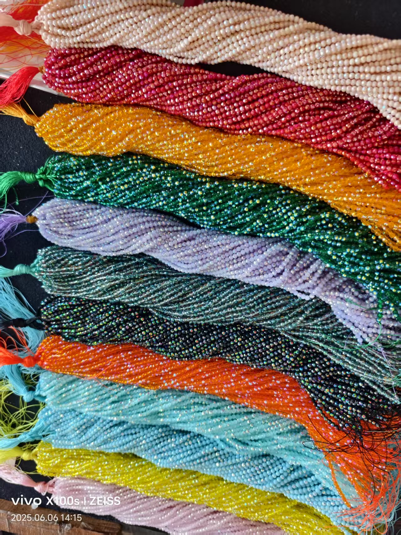 水晶饰品配件玻璃珠饰品配件首饰礼品蝴蝶结产品图