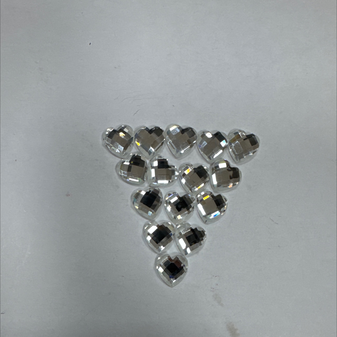 DIY handmade jewelry materials with mirror glass, creative creation of headwear, necklaces, rings, earrings, sachets and other accessories