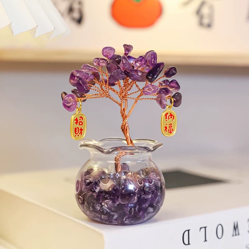 Creative handcrafted crystal ornaments, home and office ornaments, desktop stress-relieving small ornaments, ornaments, ornaments, small ornaments Application Scenario