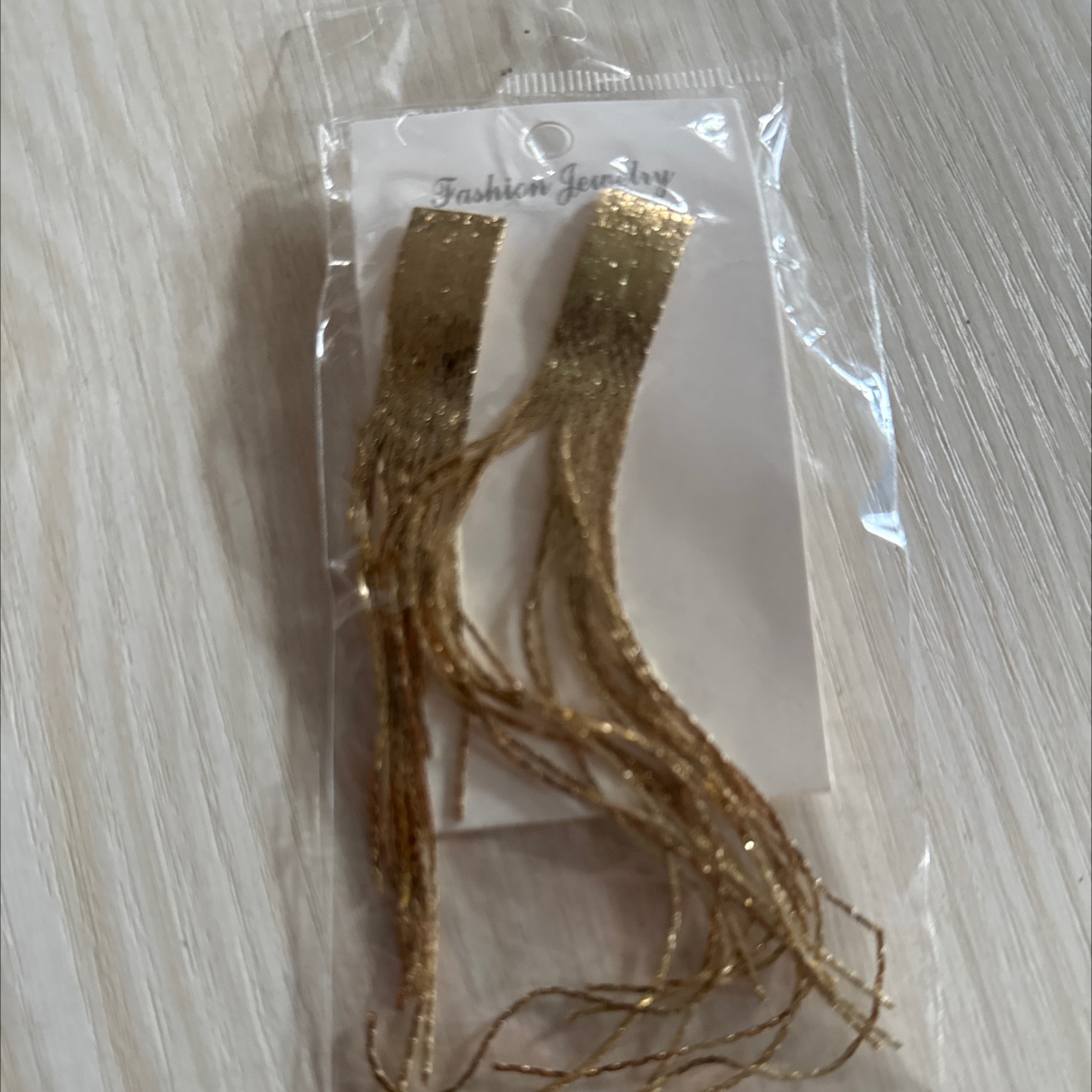 链条流苏耳环个性夸张重金属风耳坠欧美长款时尚通勤新款耳饰细节图