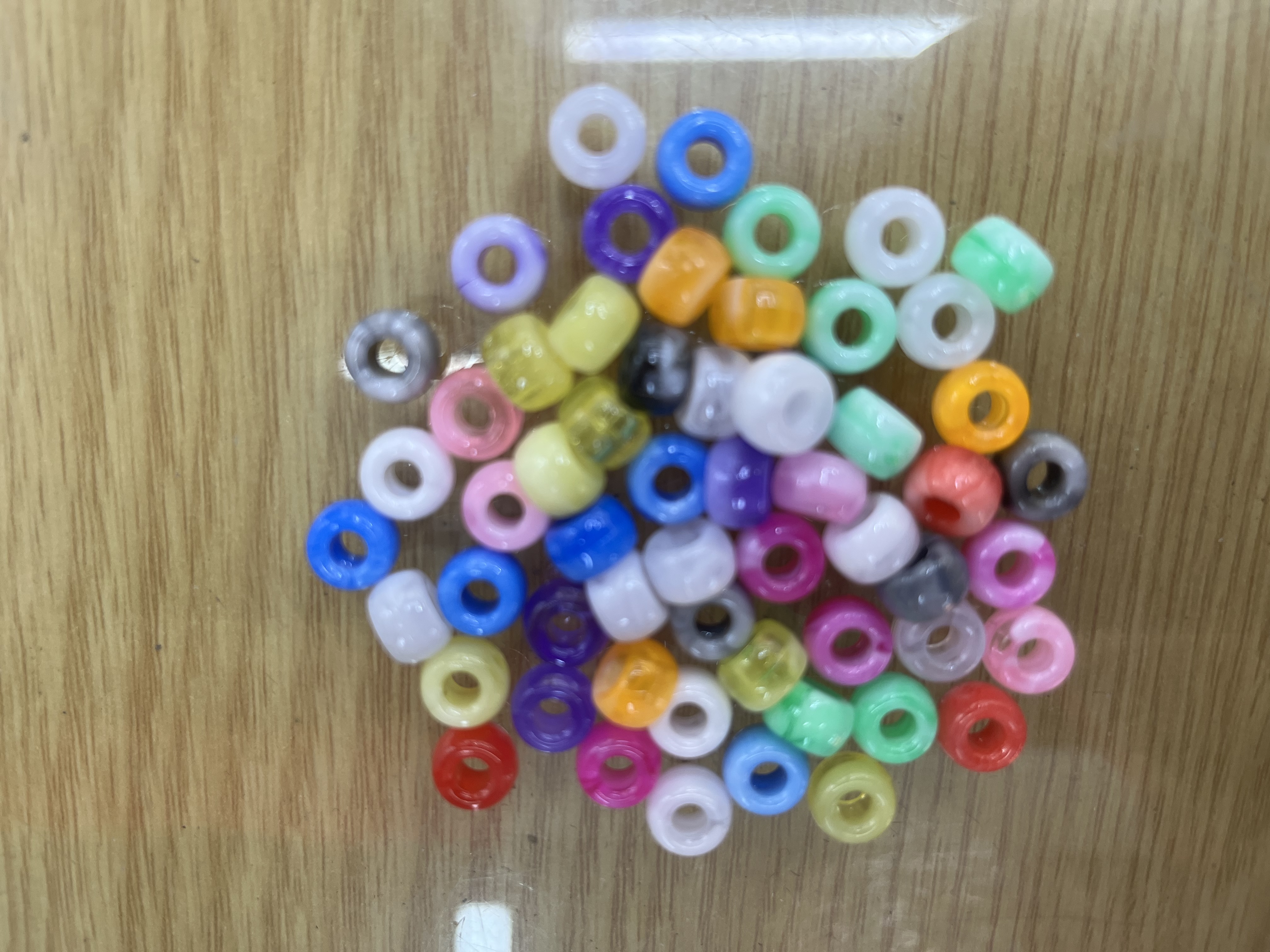 珠子珠串串珠散珠白底实物图