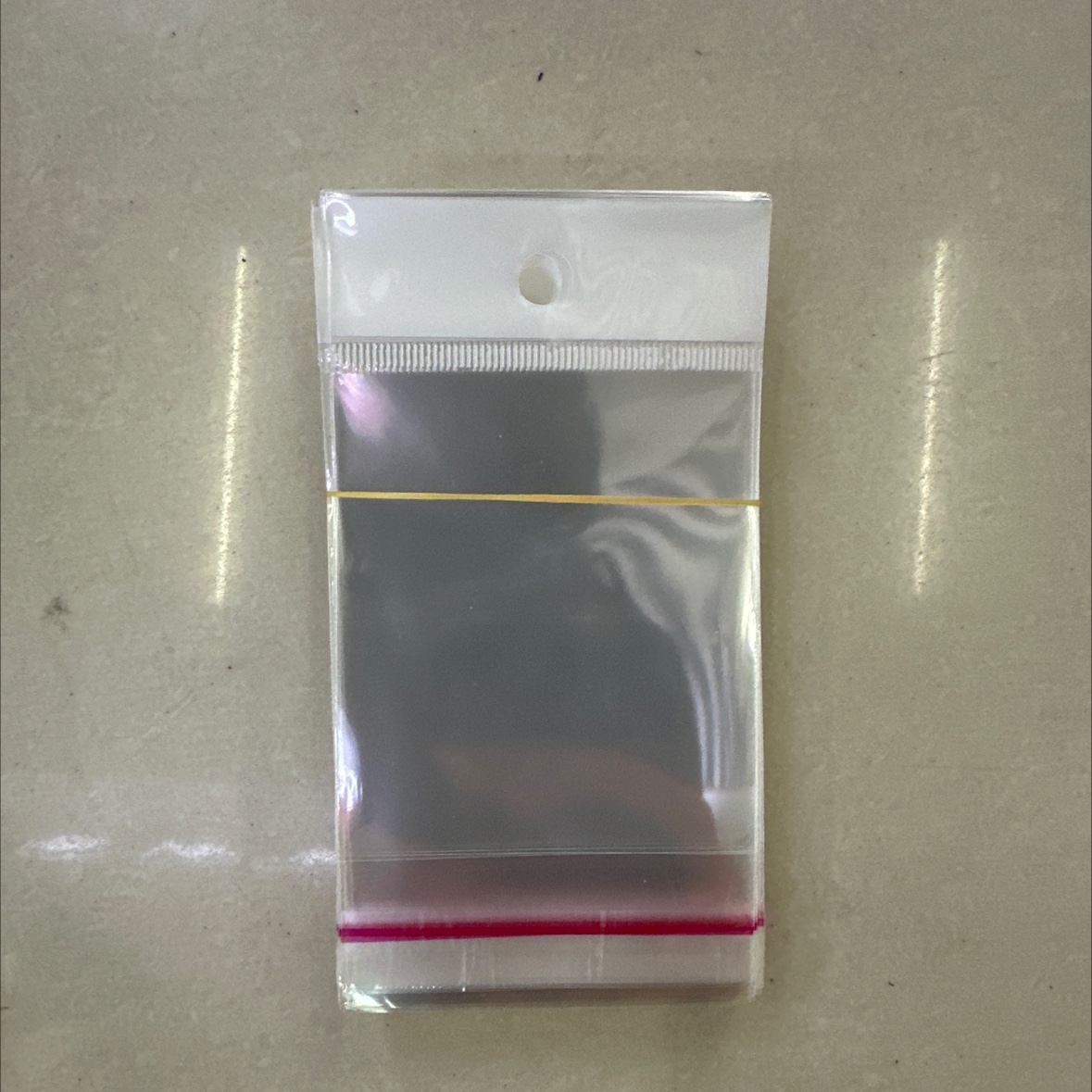 用于饰品的包装袋，白色卡头，高档饰品opp材质，透明度高，百货通用