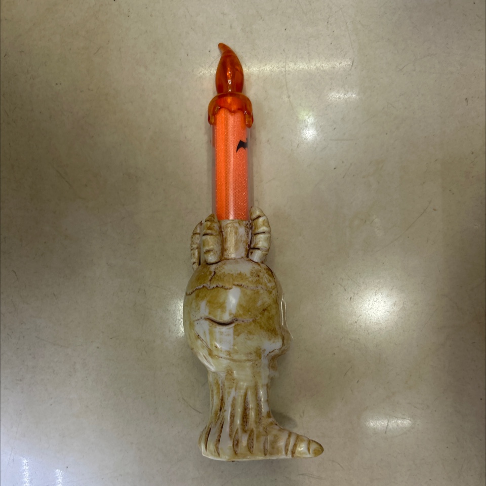 Halloween candle, ghost, skeleton, ghost, terrifying and scary props, decorative ornaments Application Scenario