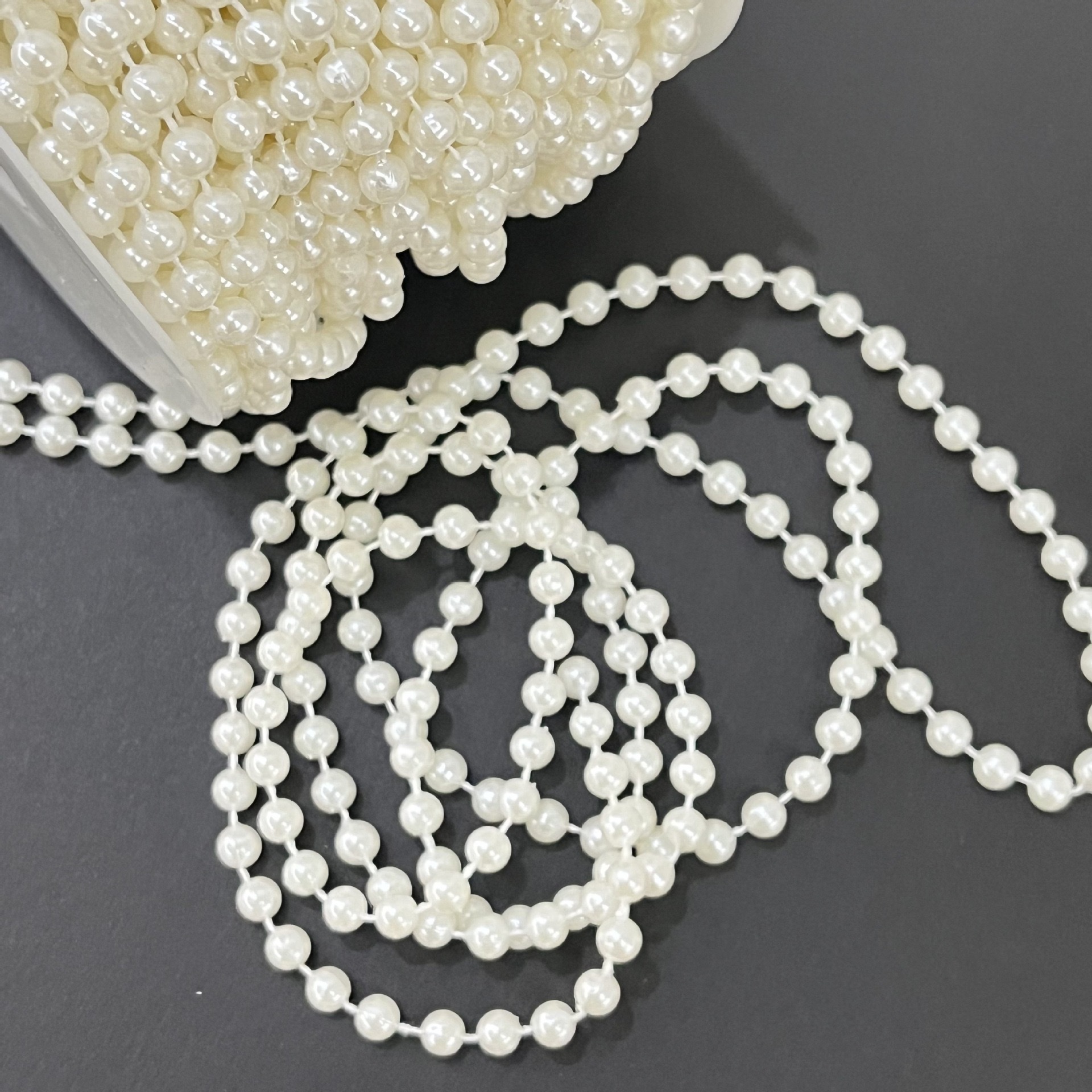 The connecting beads are electroplated in gold Item Picture