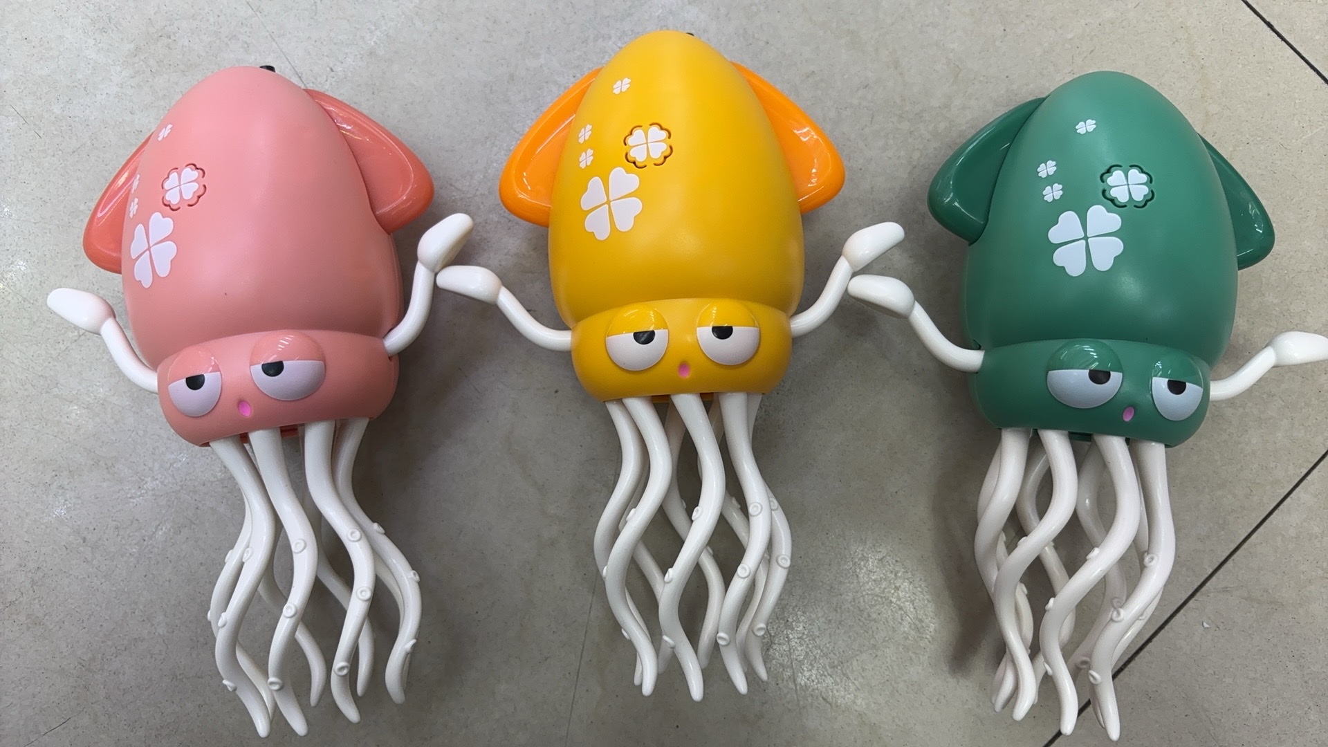 电动玩具 带灯光带音乐跳舞鱿鱼章鱼会跳舞的八爪鱼搞怪新款自动避障感应玩具儿童节礼物详情图1