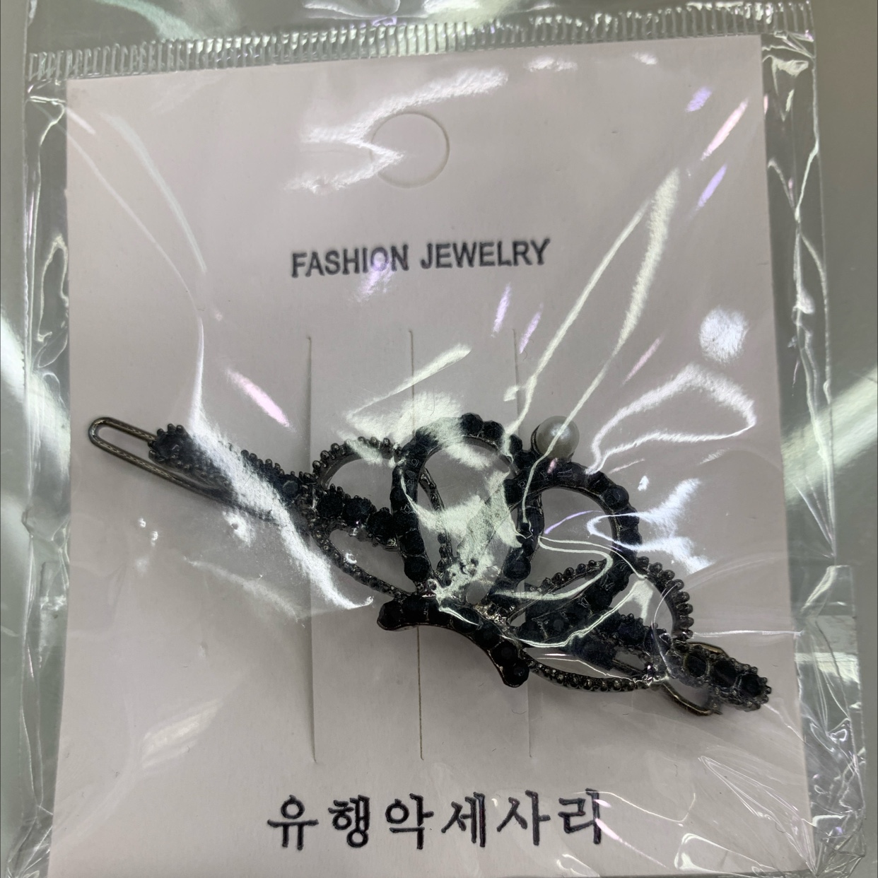 儿童发卡抓夹 假发造型女士发卡 多功能发饰简约百搭