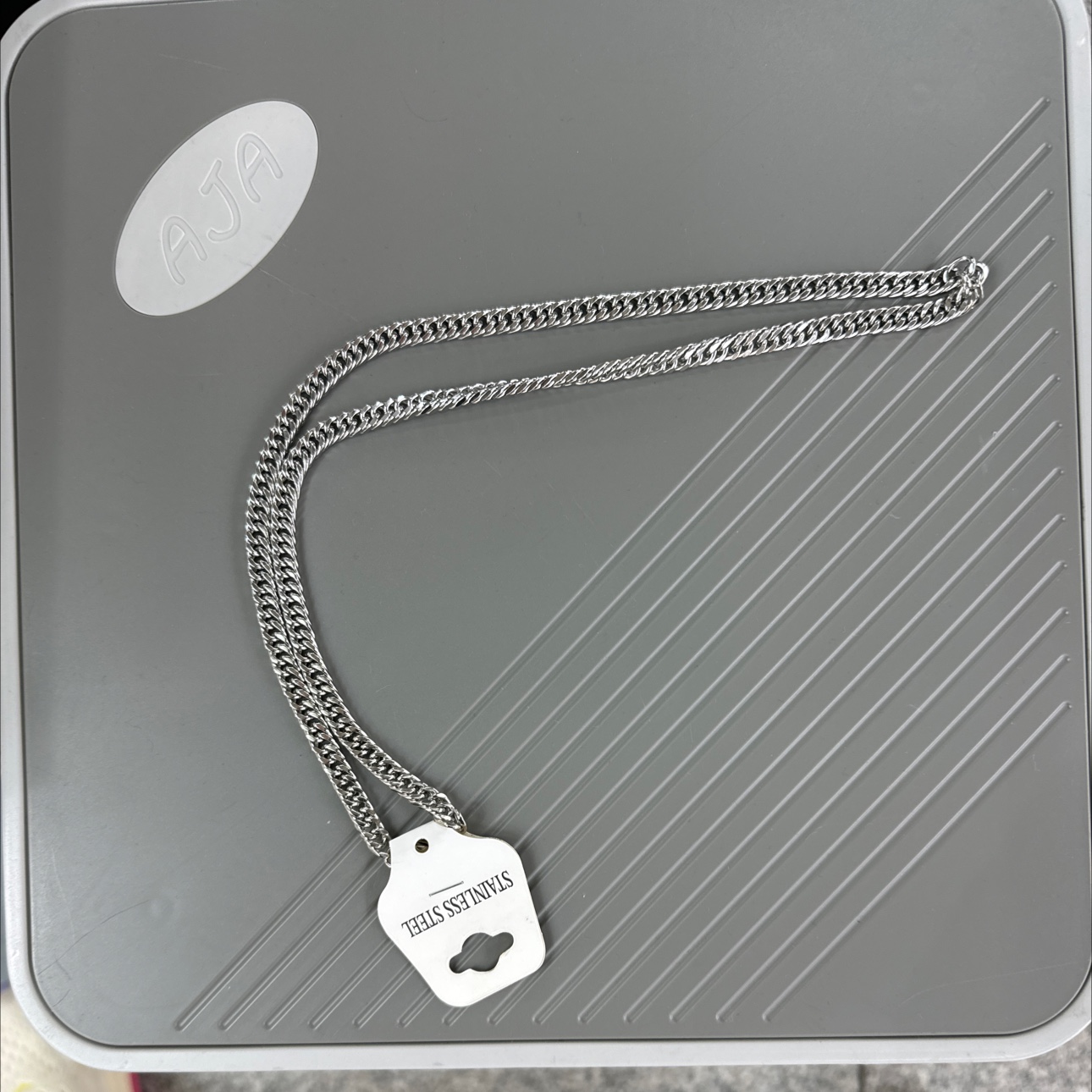 不绣钢双磨欧美时尚潮流简约百搭休闲2025新款项链产品图