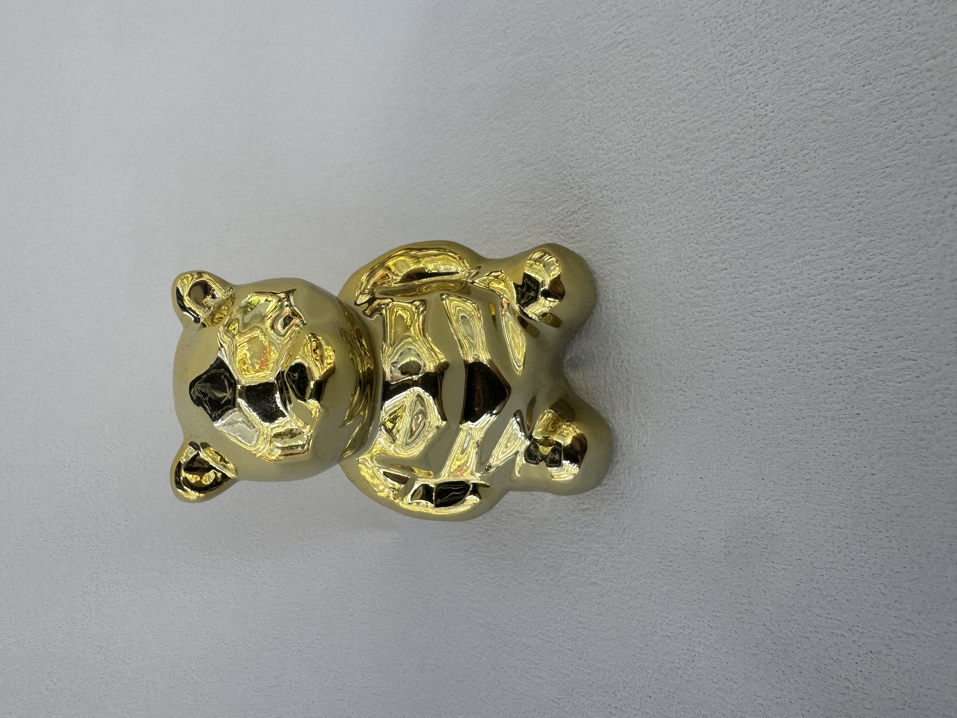 陶瓷工艺品小熊，三色，金，银，玫瑰金陶瓷