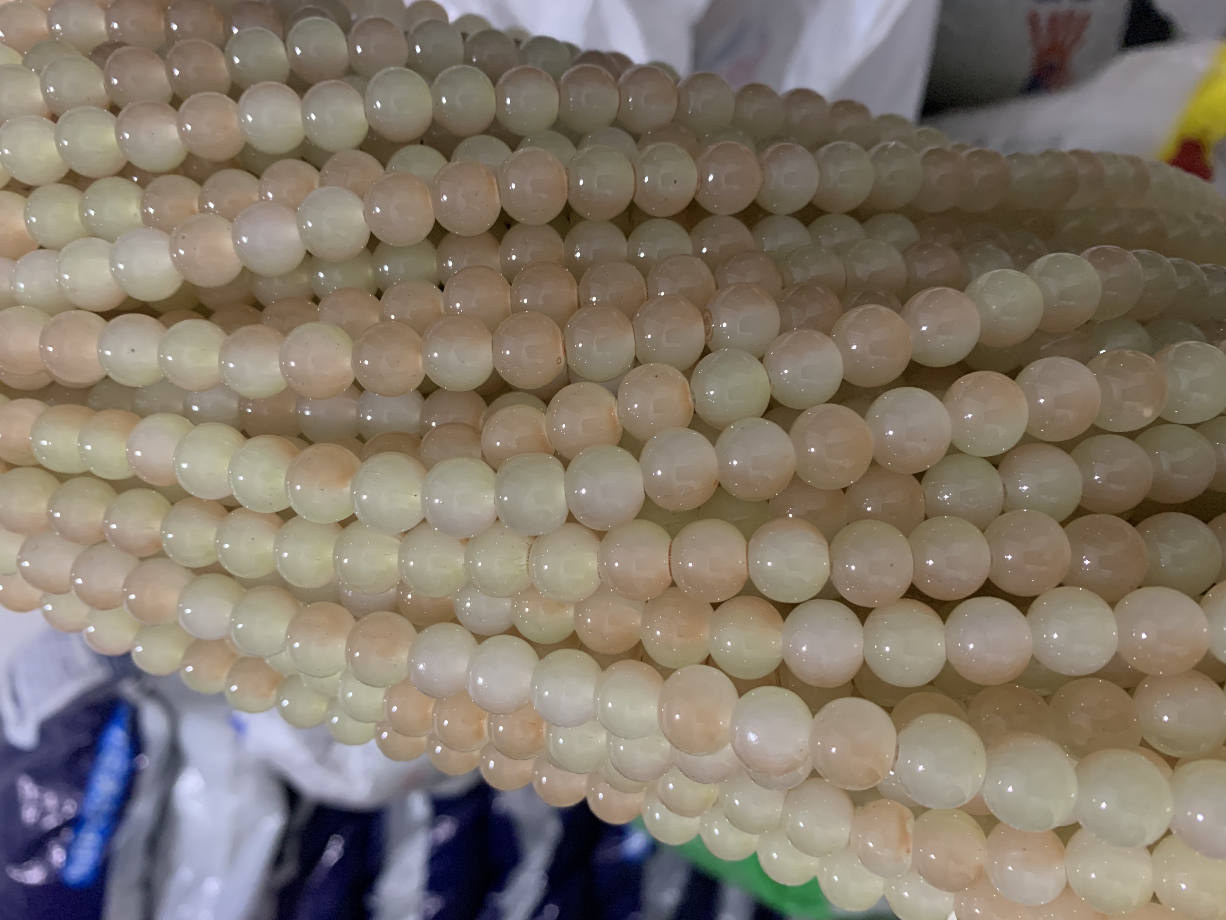 6mm8mm10mm12mm玻璃圆珠珠串串珠散珠手工DIY饰品材料配件抖音爆款详情图9