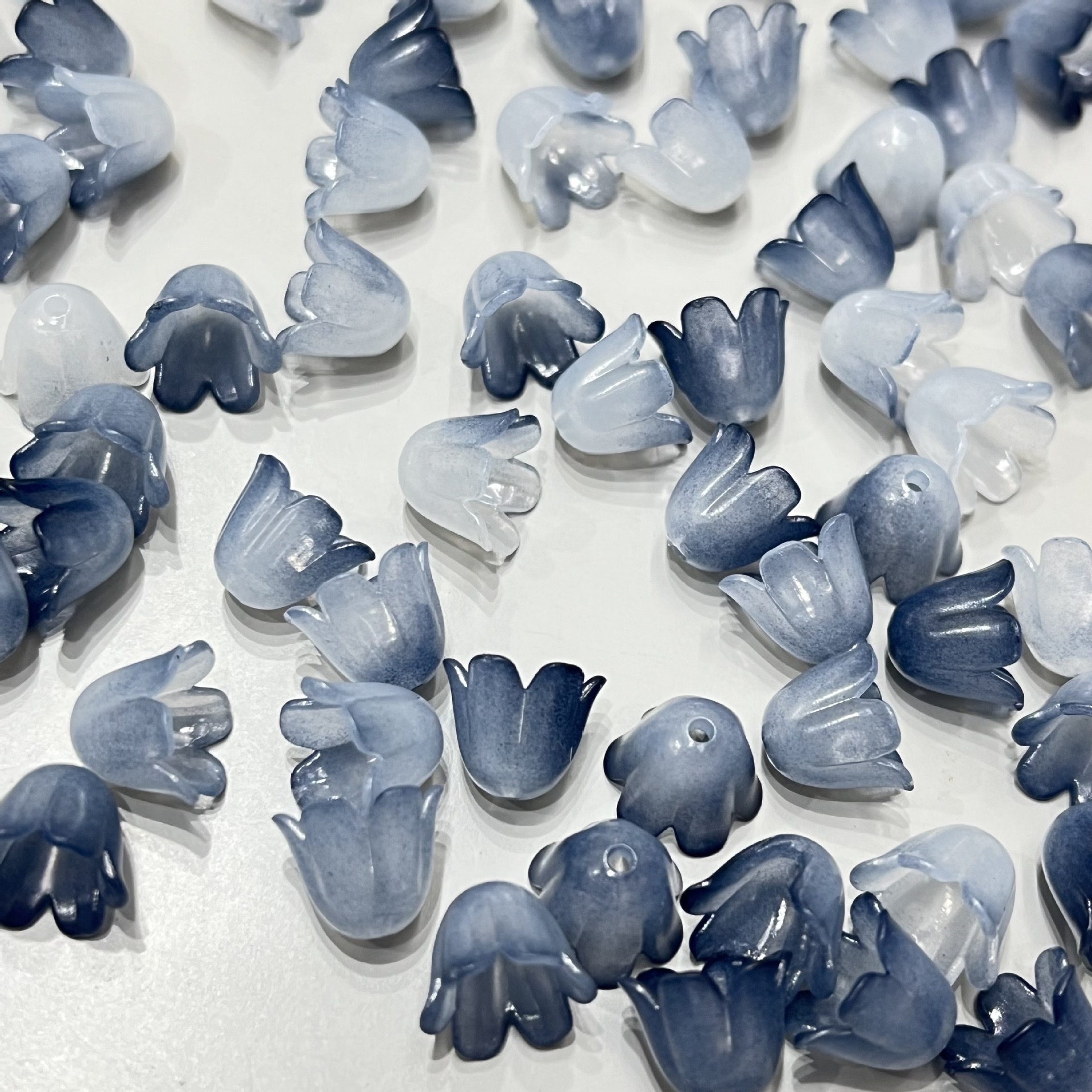 Lily of the valley acrylic detail image 7