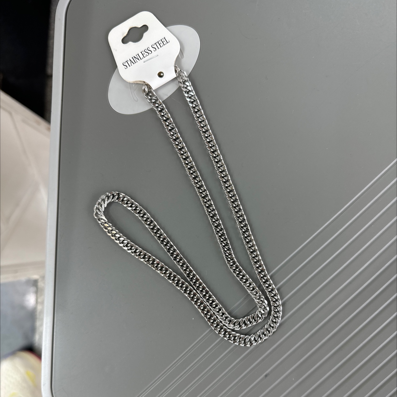 不绣钢双磨欧美时尚潮流简约百搭休闲2025新款项链