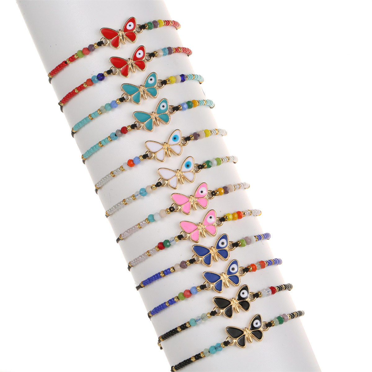 外贸专供，编织手链、女款手链、米珠手链、蝴蝶手链、乌龟手链细节图