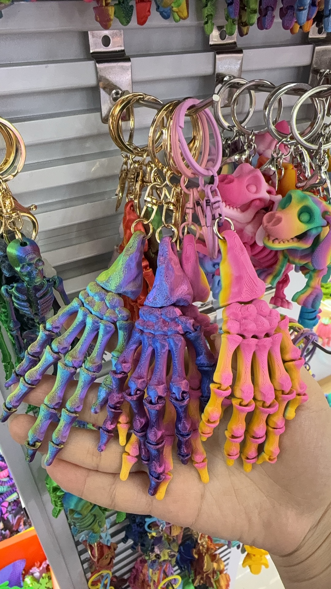 3D打印玩具钥匙扣外贸热销创意玩具科教齿轮玩具可定制工艺品