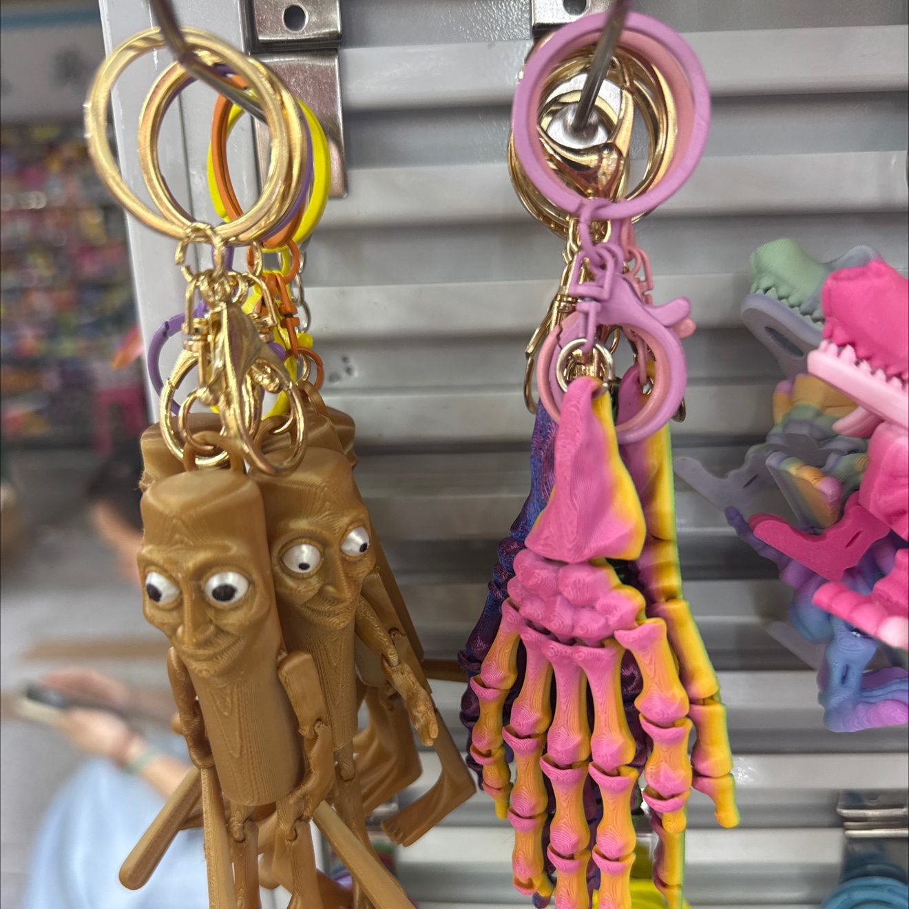 3D打印玩具钥匙扣外贸热销创意玩具科教齿轮玩具可定制工艺品 Specification image