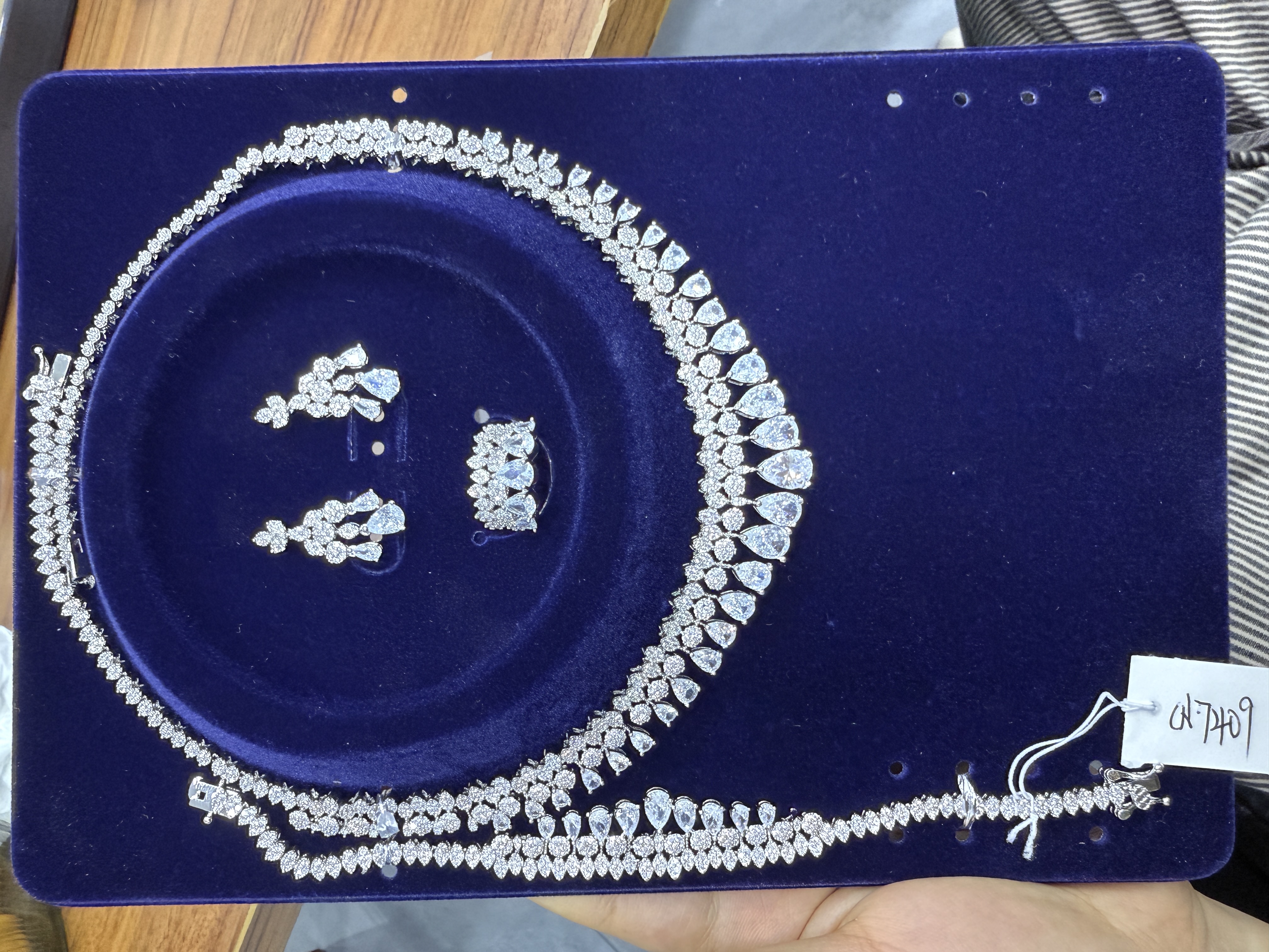 结婚锆石四件套