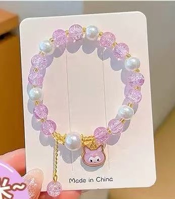 水晶手串手链 时尚水晶饰品 精美首饰 女士手链礼物详情图1