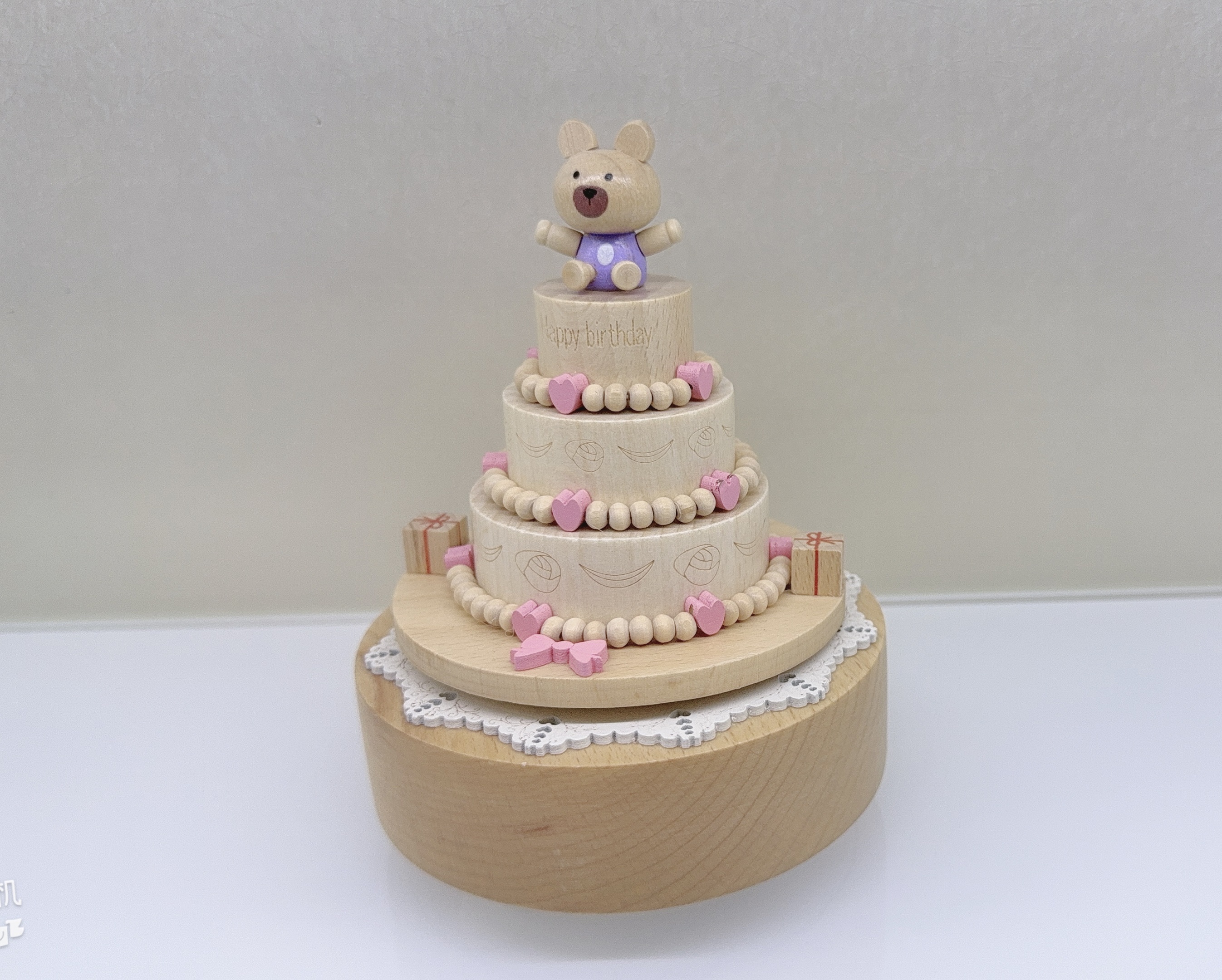 木质音乐盒 八音盒 创意生日礼物 伴手礼 摩天轮