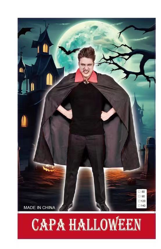 义乌厂家直销 万圣节披风吸血鬼披风