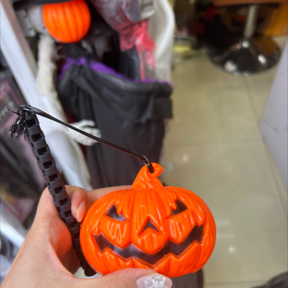 万圣节蜡烛灯南瓜氛围恐怖吓人过节讨糖网红灯产品图