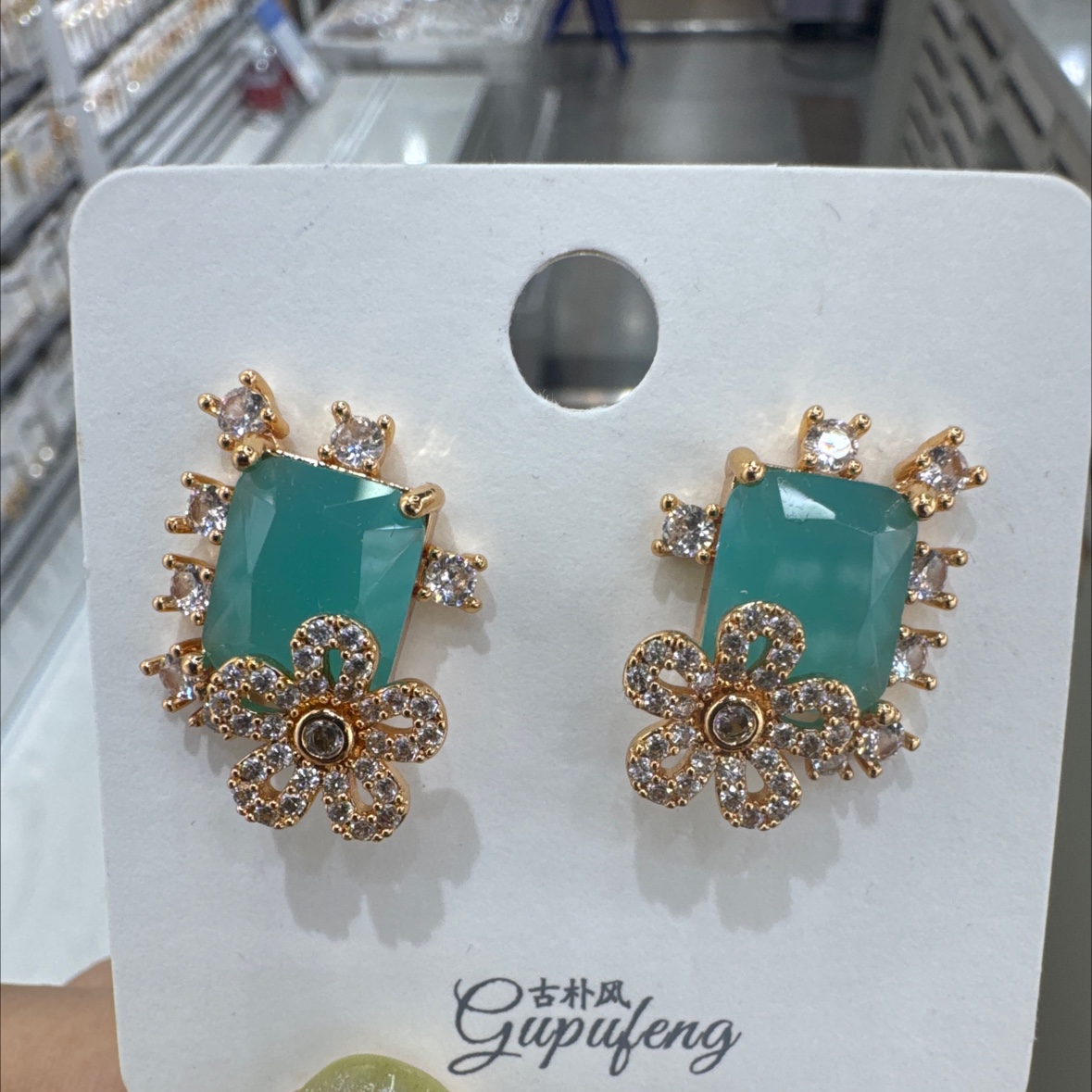 925银针耳环女长款气质耳钉饰品优雅简约百搭潮流