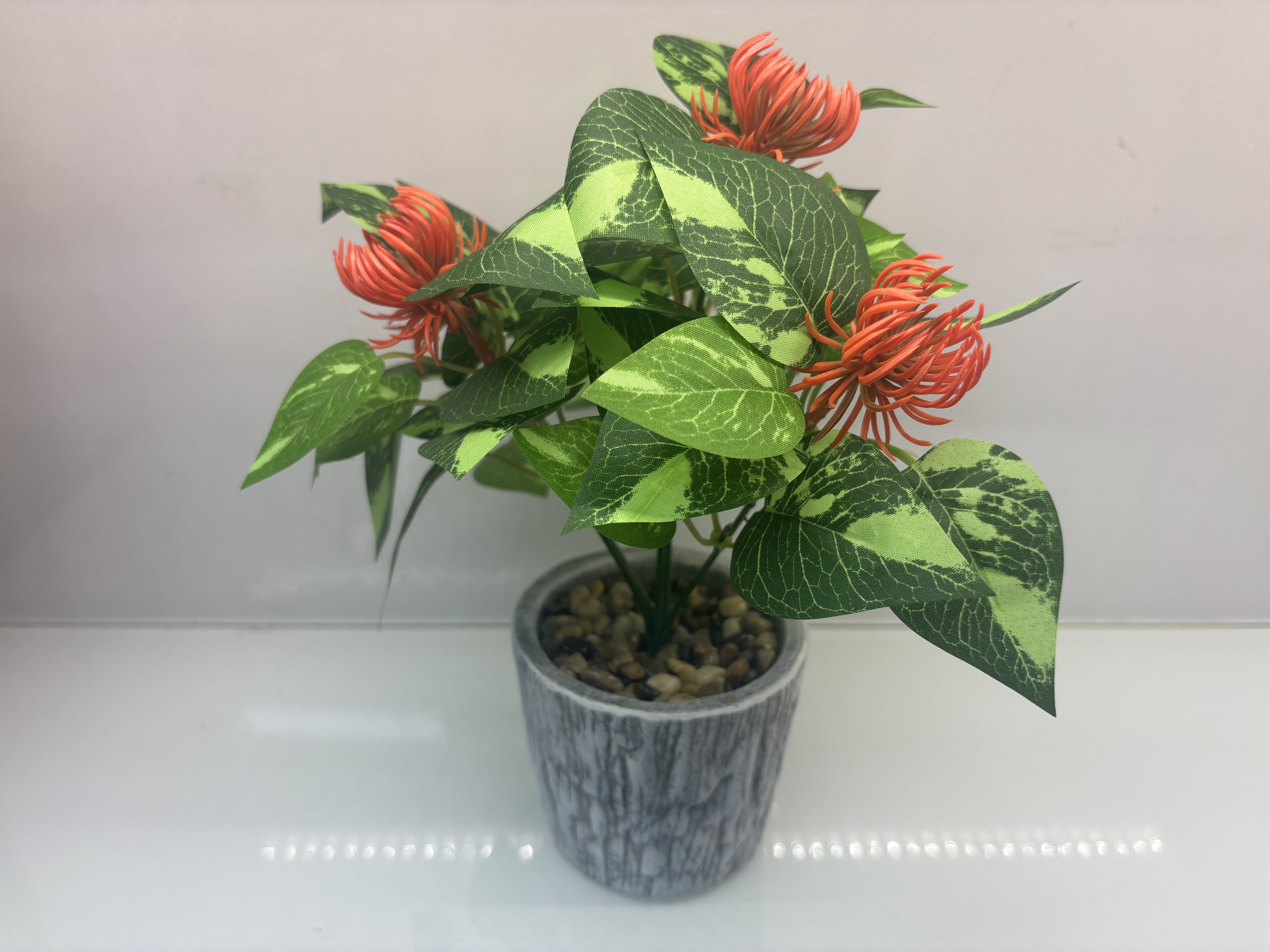 仿真绿植松树微景观装饰植物假树盆栽室内桌面摆件微景观仿真盆栽植物假树
