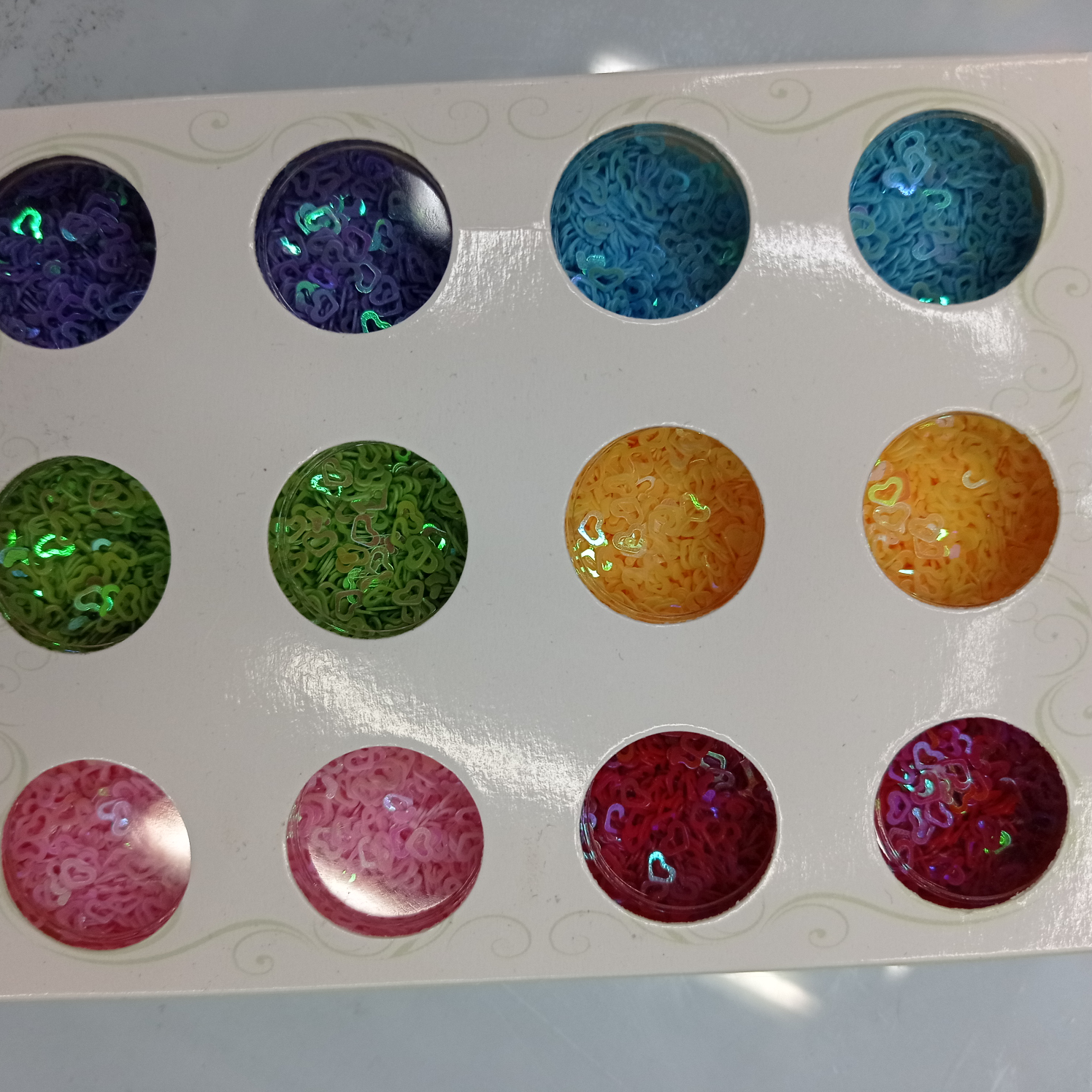 diy小亮片10diy爱心亮片1111