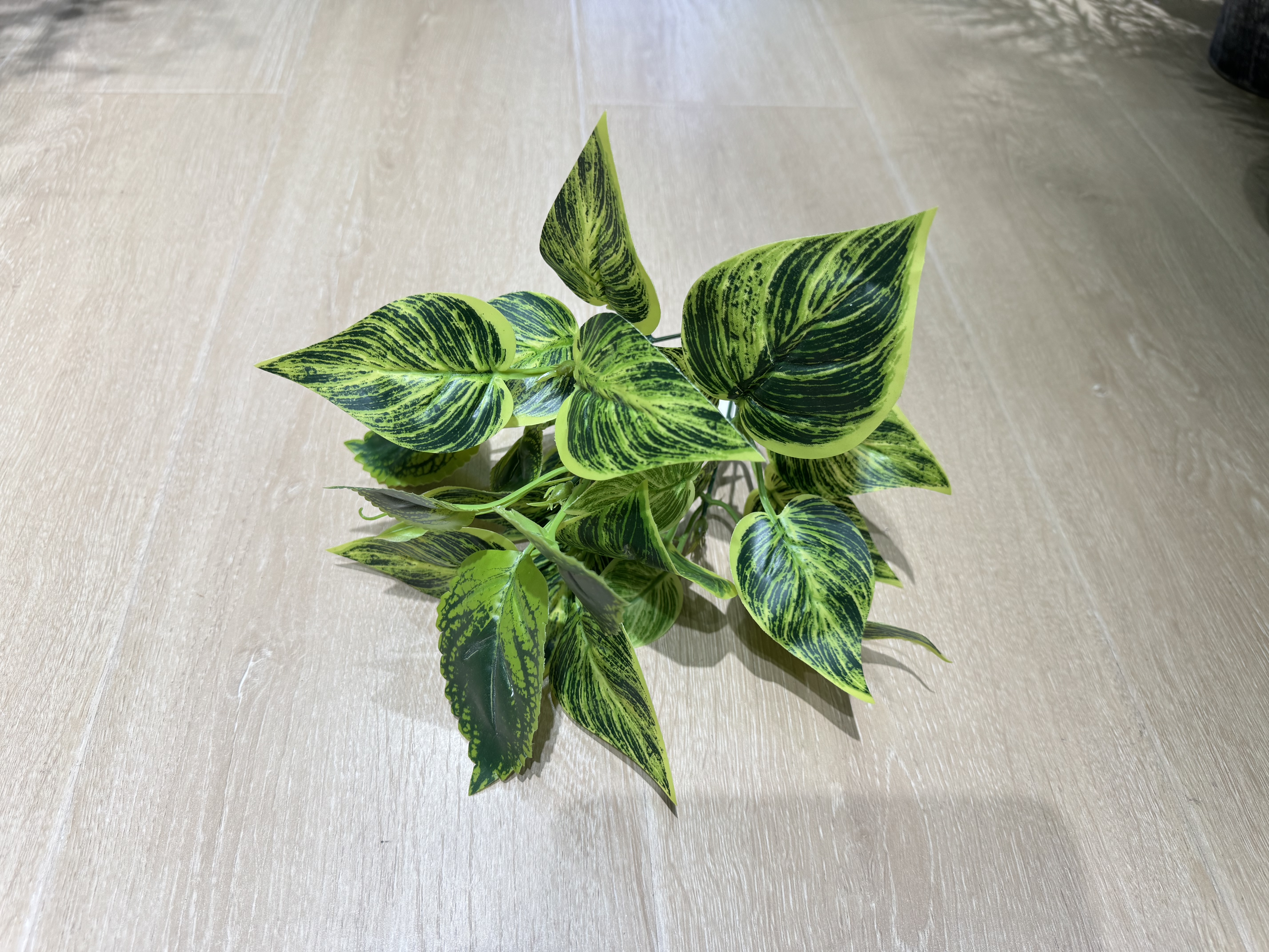 仿真绿植栅栏装饰针织花少儿育教花杆室内摆件绿植点缀产品图