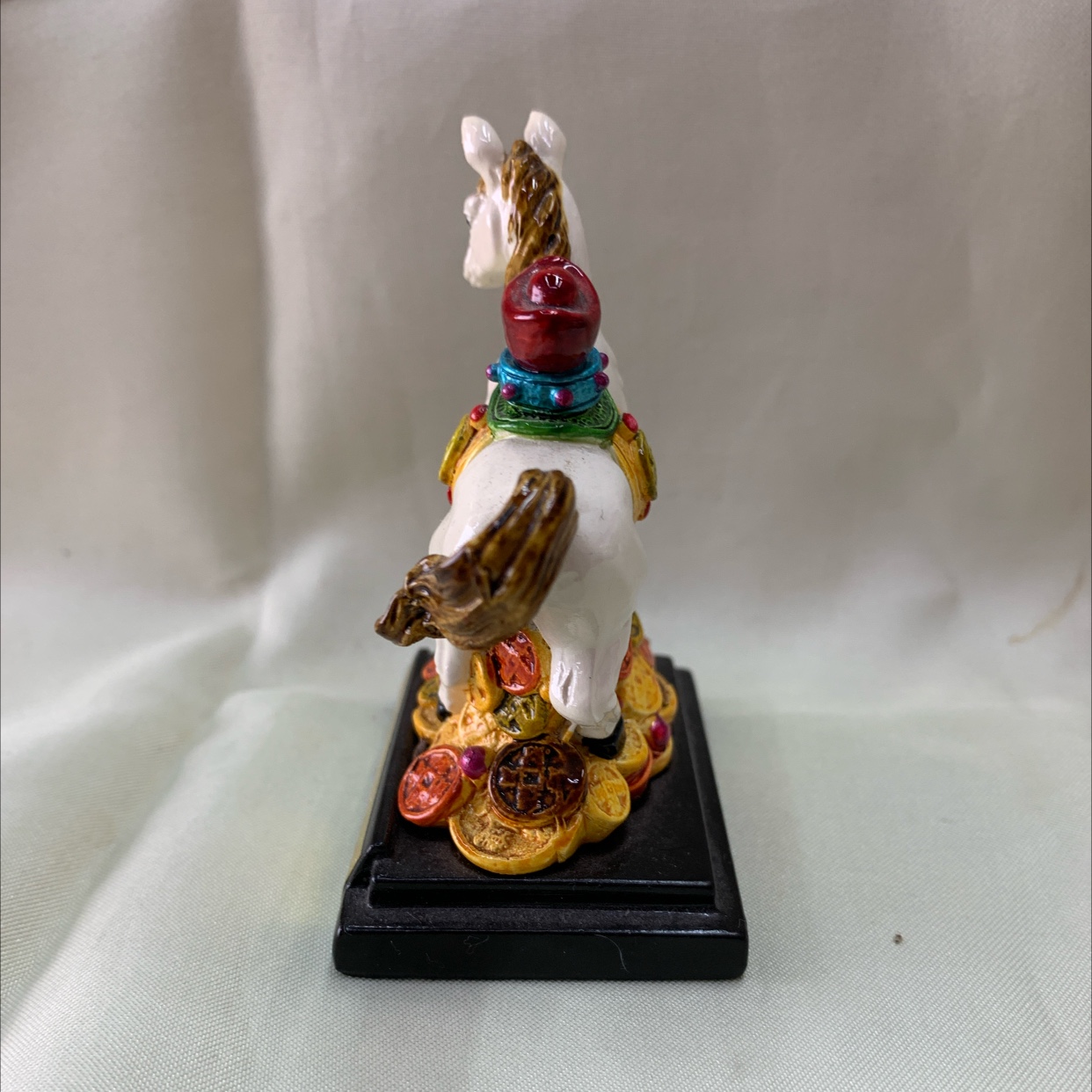 CAI 's Fine Craft Resin Hand-painted Handicraft Small ornaments 10544 ma 🐎 Specification image