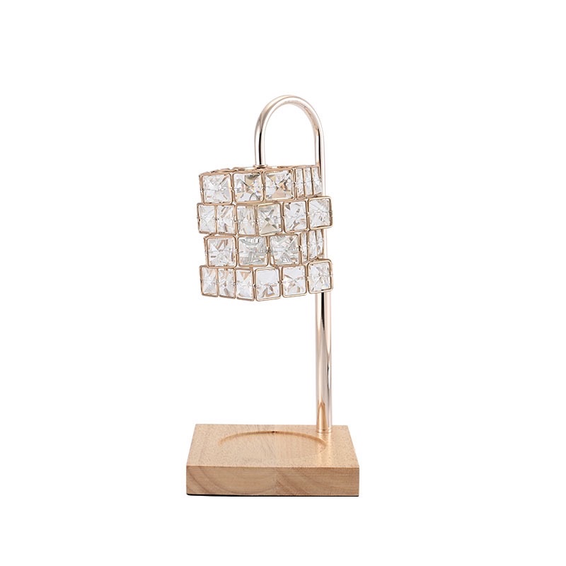 Creative crystal Cube, scented wax lamp, bedroom decoration, home decoration, night light, ambient light, bedside table lamp detail image 11