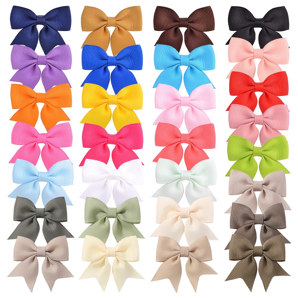 Amazon's best-selling children's swallowtail bow hair clips and hair accessories are cute and versatile, European and American girls' hair accessories