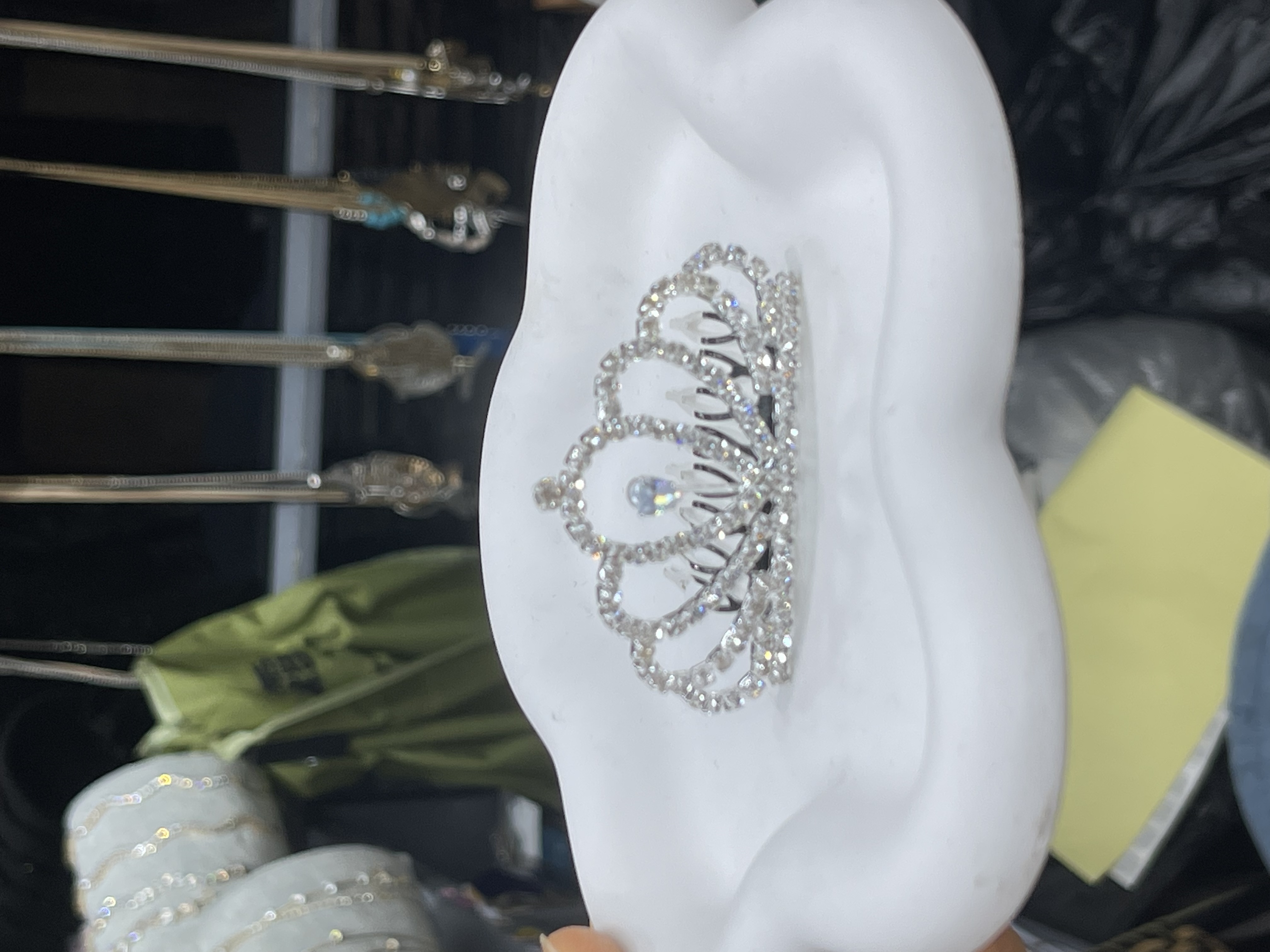 儿童锆石皇冠皇冠儿童哥特风皇冠