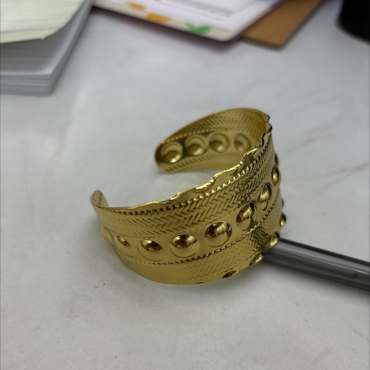 中古风格个性戒指 男士戒托设计 女士叠戴潮流款式产品图