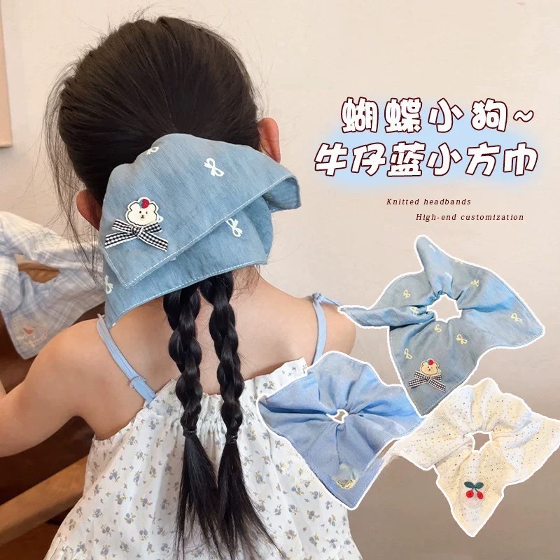 Korean style simple large intestine hair band headband accessory, ladies' hair tie large intestine headband, elastic hair band in multiple colors to choose from, 2025 bestseller details Picture