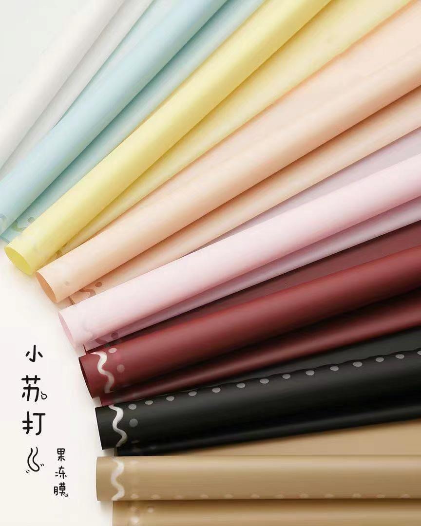 Pengfa Packaging Factory Store's baking soda wrapping paper and flower wrapping paper, fresh and natural, add a romantic atmosphere to love. Special flower wrapping paper for flower bouquets and flower shops details Picture