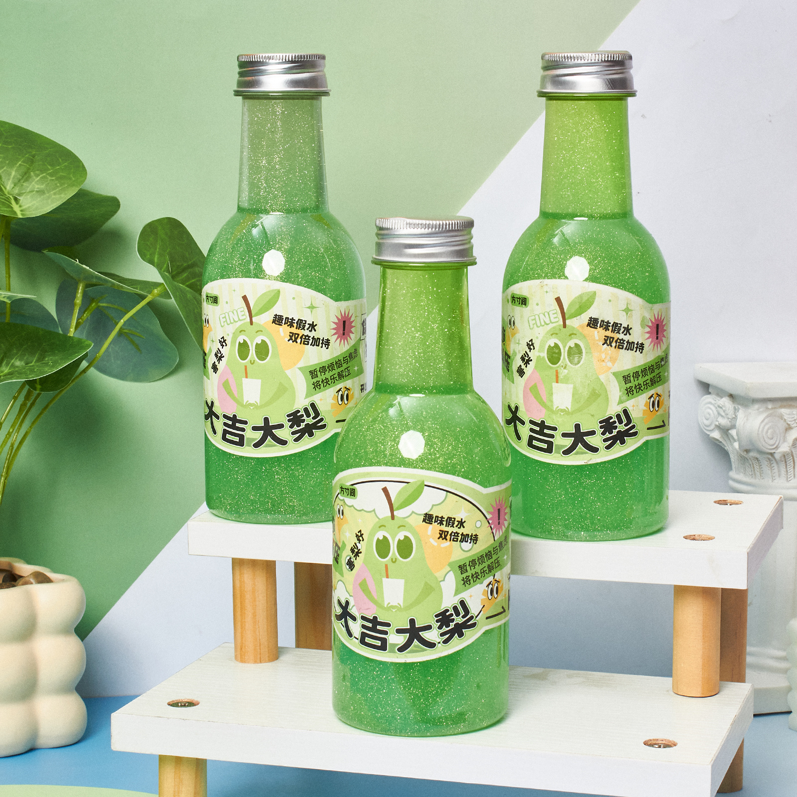 大酒瓶流体泥网红高颜值儿童解压益智玩具不粘手液体儿童玩具详情图4