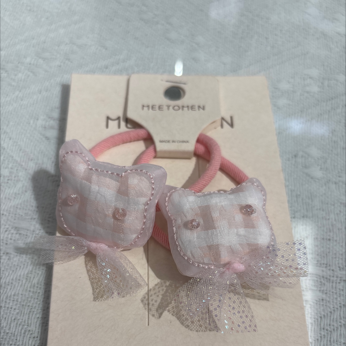 国潮系列女士拼接简约时尚头饰 发饰儿童饰品发圈详情2