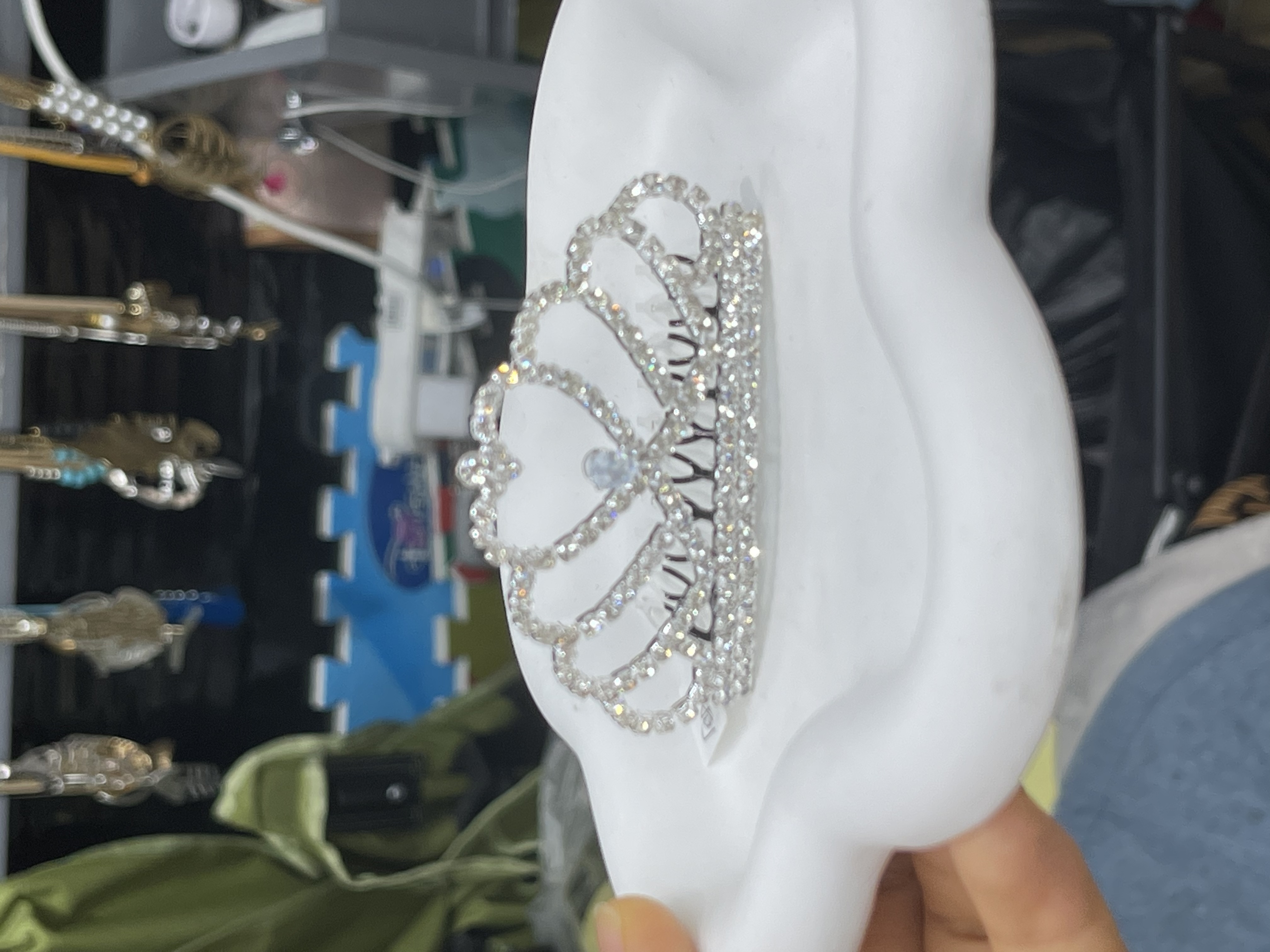 儿童锆石皇冠发梳皇冠哥特风皇冠