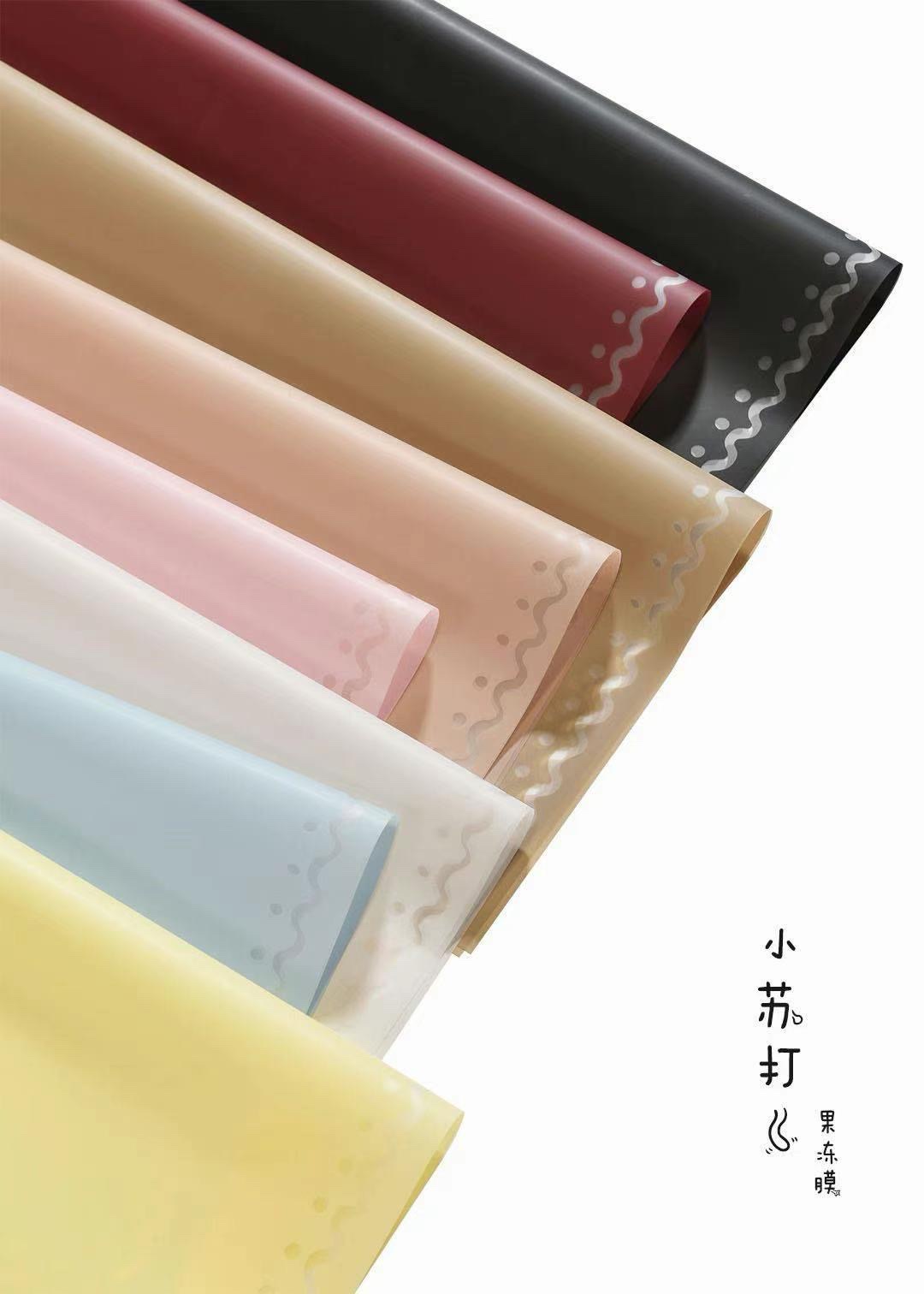 Pengfa Packaging Factory Store's baking soda wrapping paper and flower wrapping paper, fresh and natural, add a romantic atmosphere to love. Special flower wrapping paper for flower bouquets and flower shops Application Scenario