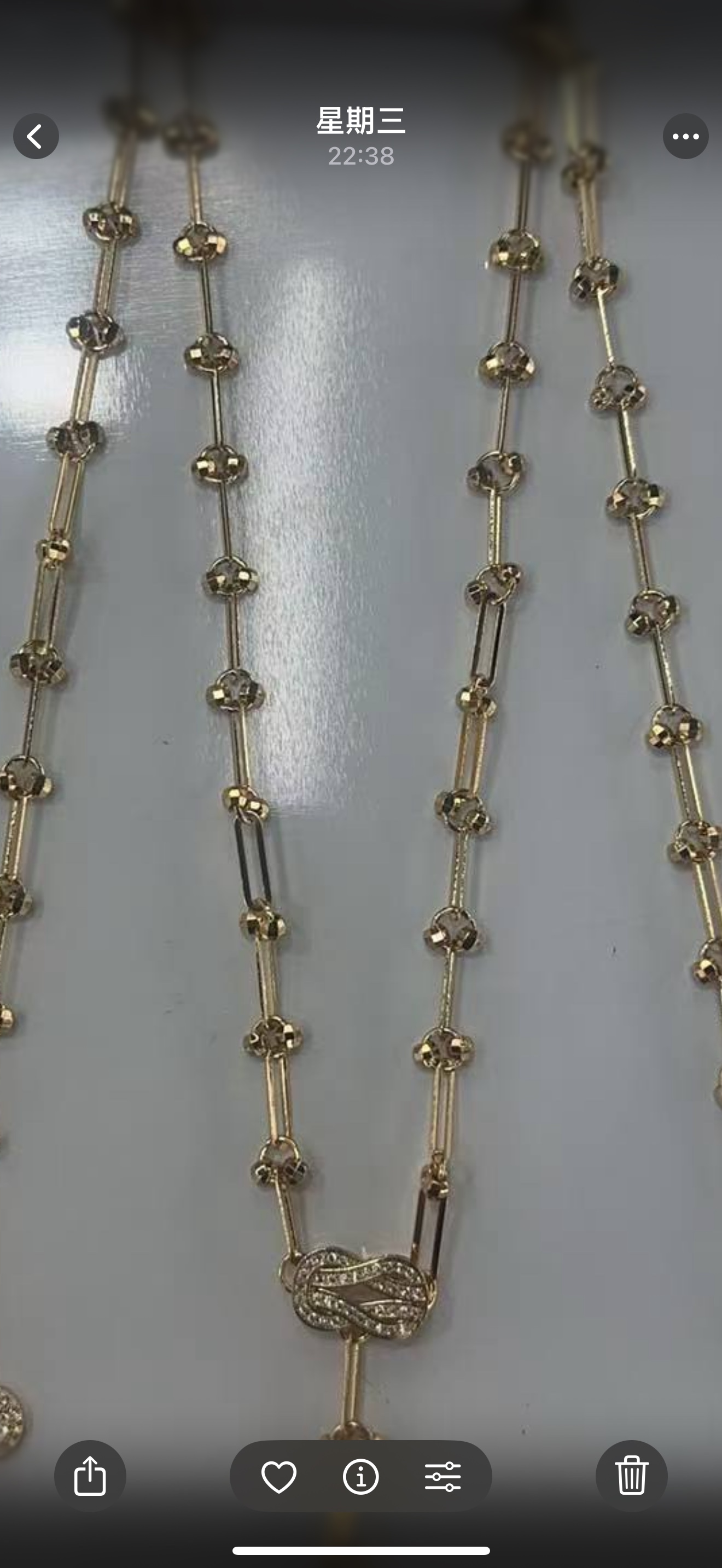 淡水珍珠项链女 钛金材质优雅设计 珍珠光泽饰品送礼佳选项链项链