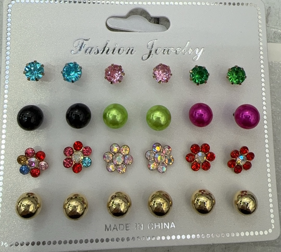 韩版潮流时尚休闲耳环百搭气质耳环简约大方小耳钉