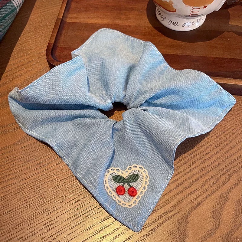 Korean style simple large intestine hair band headband accessory, ladies' hair tie large intestine headband, elastic hair band in multiple colors to choose from, 2025 bestseller Application Scenario