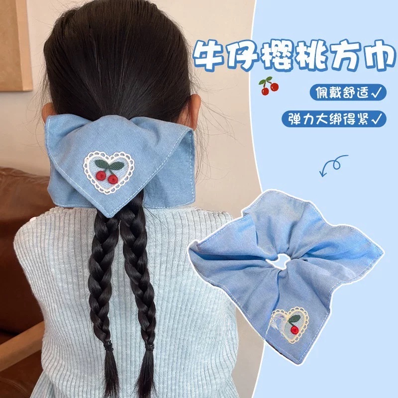 Korean style simple large intestine hair band headband accessory, ladies' hair tie large intestine headband, elastic hair band in multiple colors to choose from, 2025 bestseller