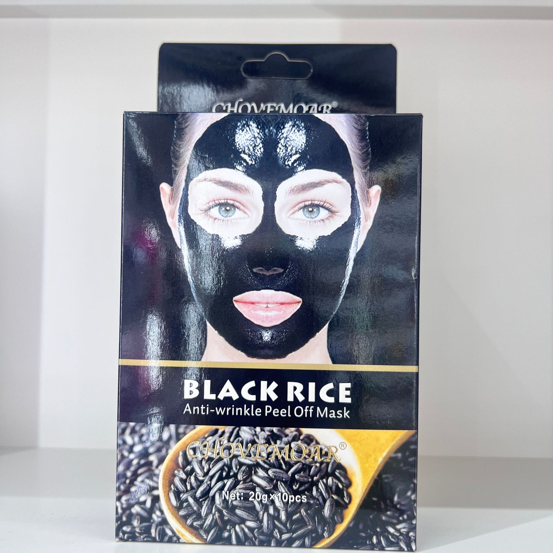 CHOVEMOAR Cleansing Mud Mask Bamboo Charcoal Peel-off mask Deep cleansing pores Remove blackheads and whiteheads deep Cleansing Clay Mask pic 3