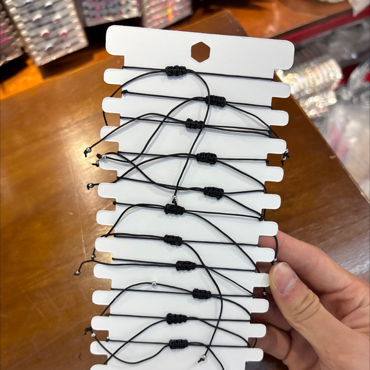 椰壳碎石手串时尚手链女士饰品优雅首饰简约百搭款礼物细节图