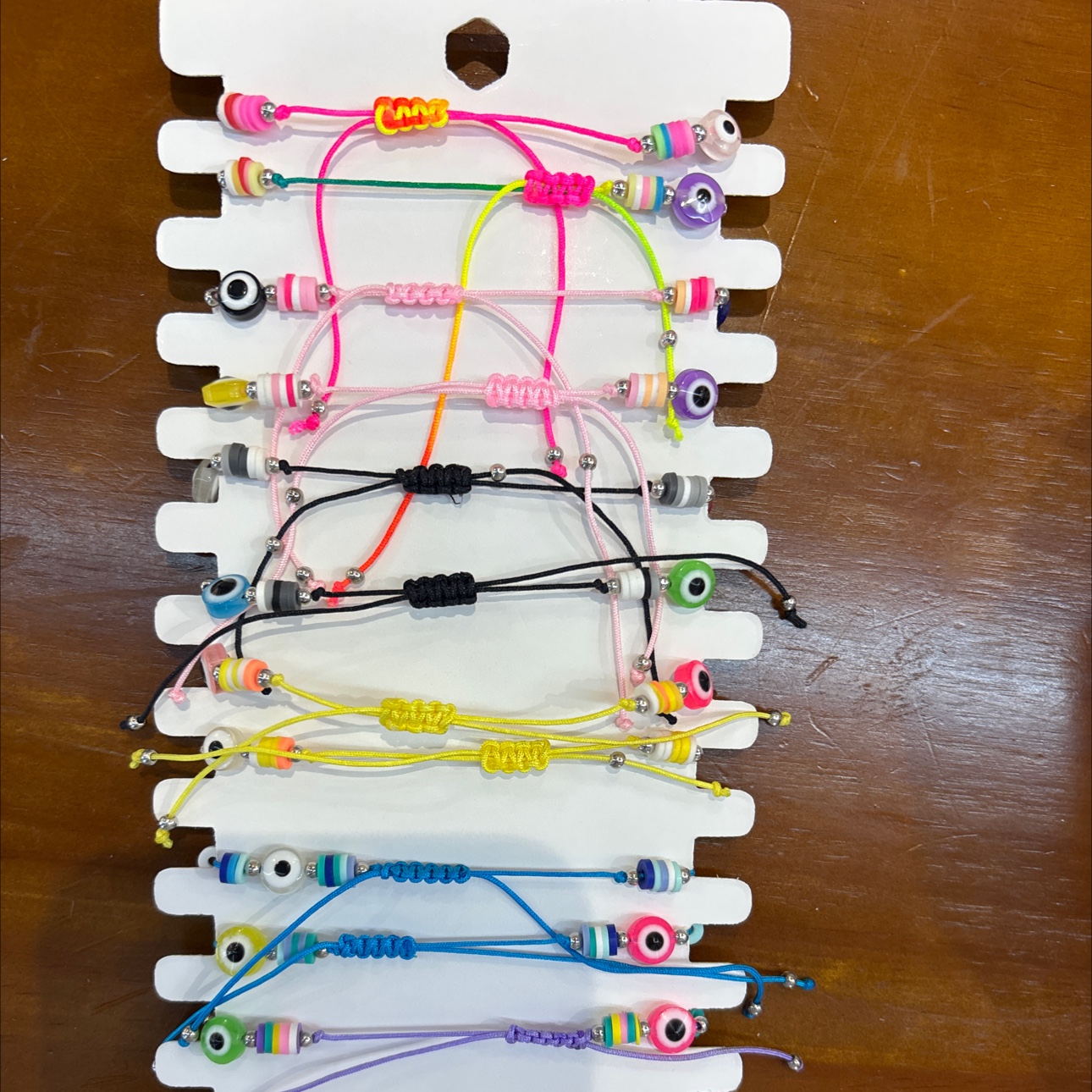 软陶贝壳眼睛手串时尚手链饰品简约设计百搭首饰精美礼物产品图