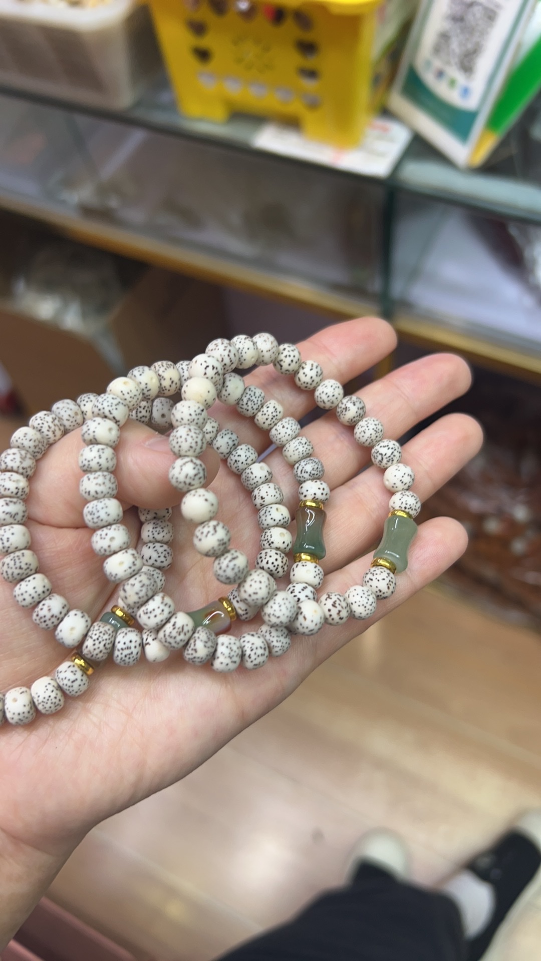 星月菩提手串，圆珠，节节高手串详情图3